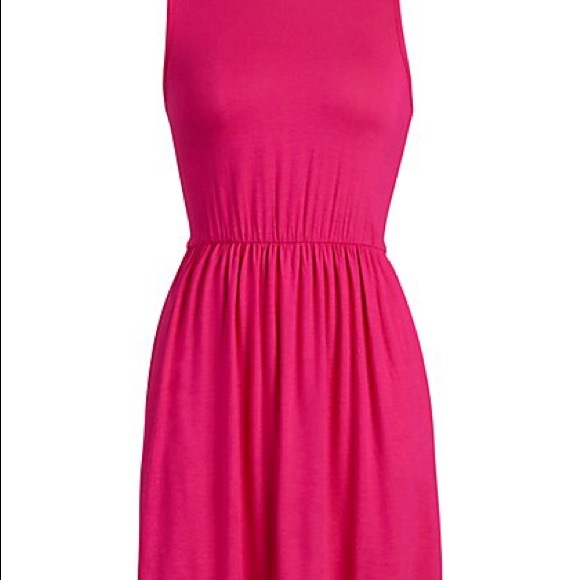 NY&CO Hot Pink Midi dress - Picture 4 of 4